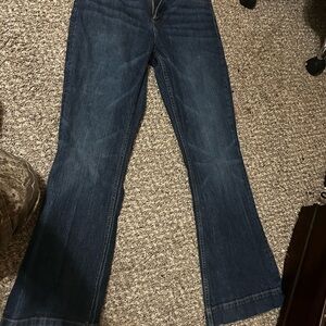 Kimes Ranch Blue Flare Wide Leg Jeans